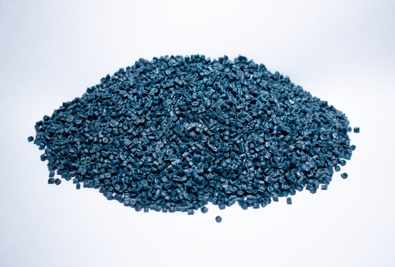 Recycled PE  Green Pellets 